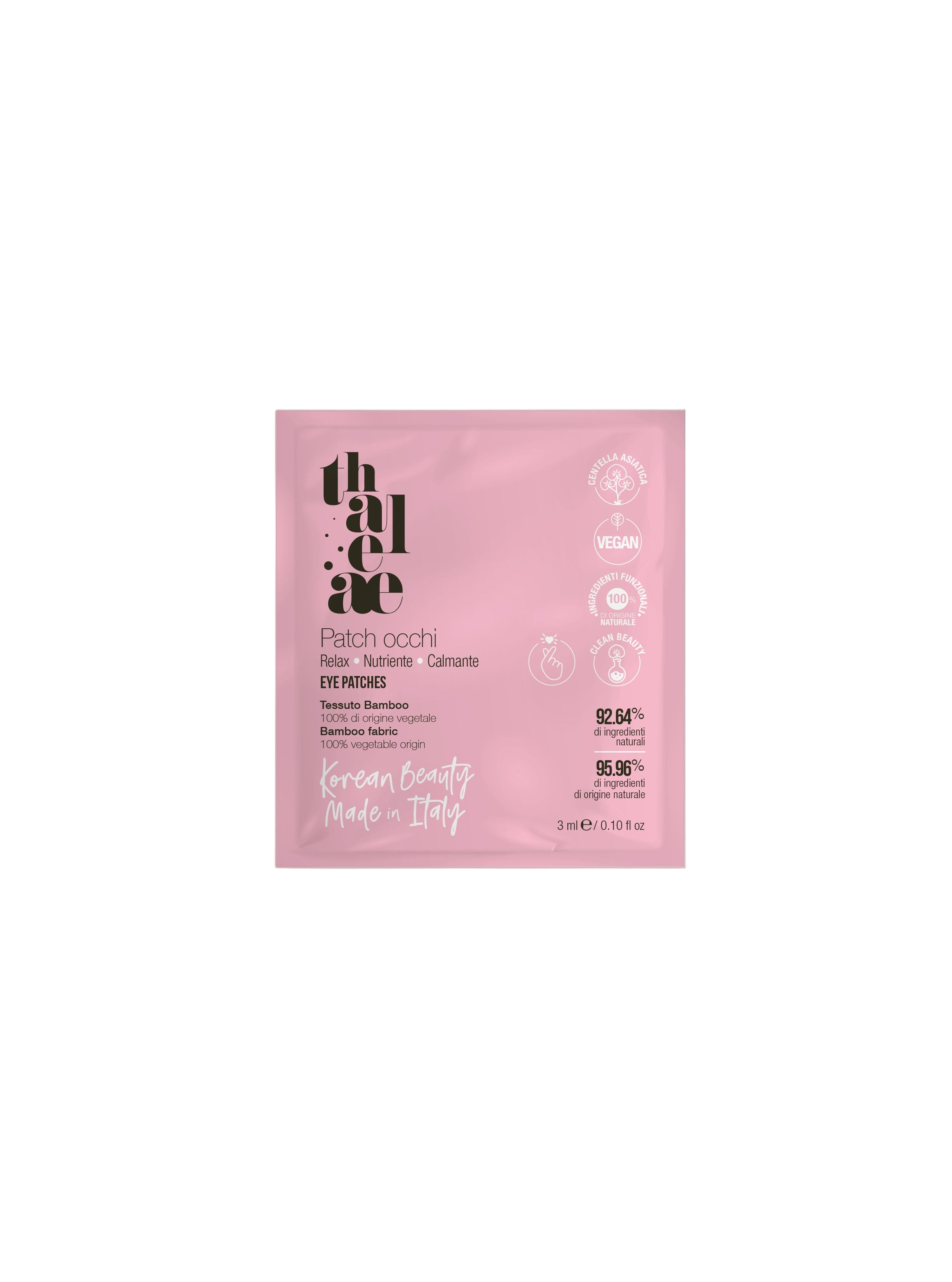 Patch occhi rosa (Relax-Nutriente-Calmante)