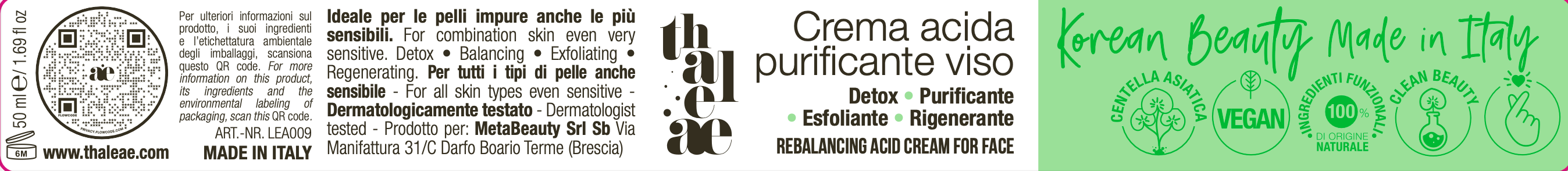 Crema Acida Purificante Viso