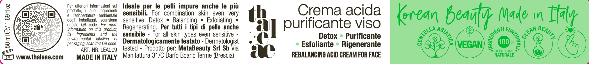 Crema Acida Purificante Viso