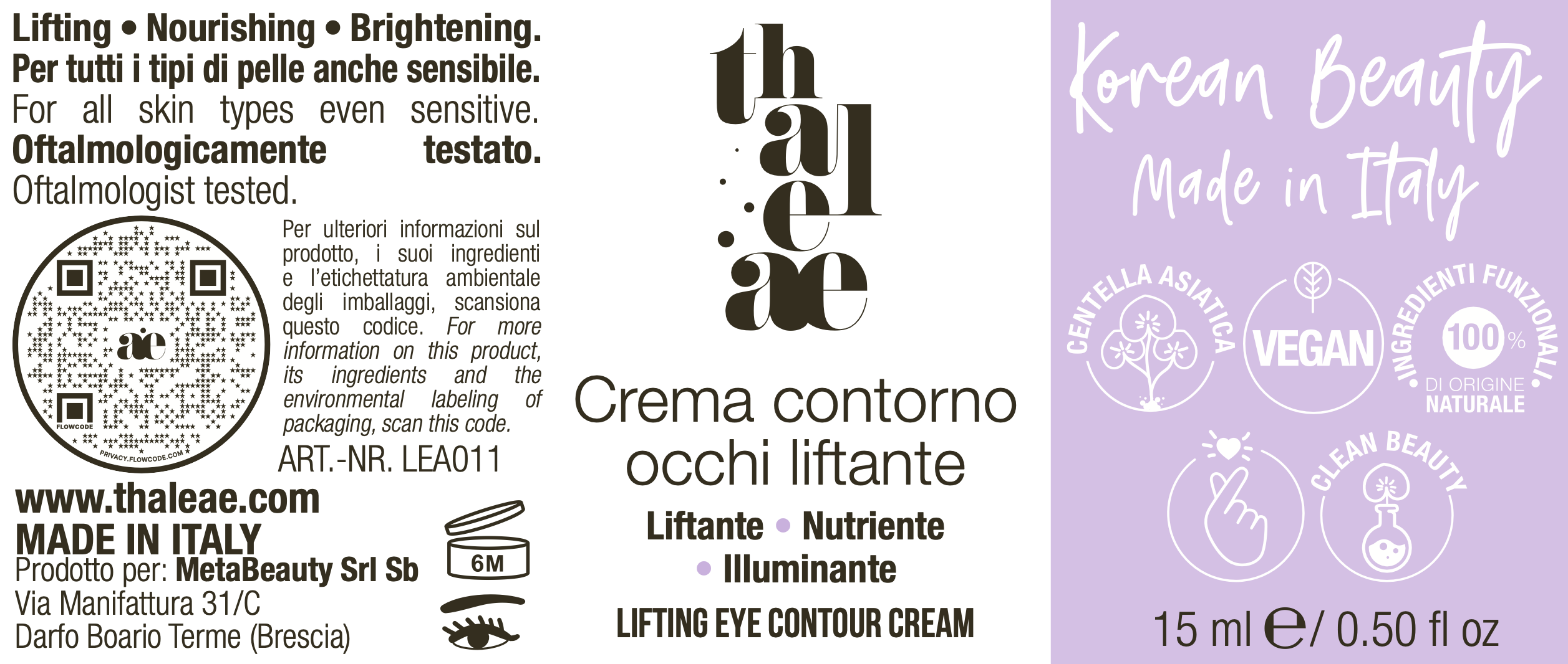 Crema Contorno Occhi Liftante
