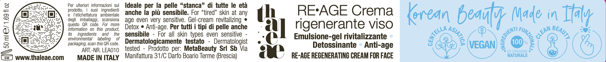 Re-Age Crema Rigenerante Viso