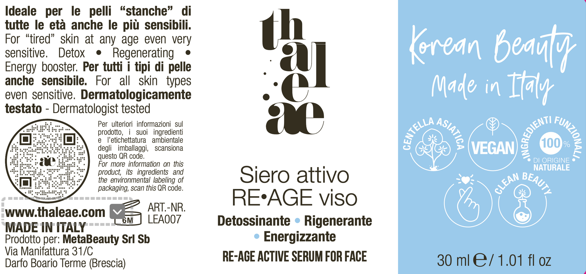 Siero Attivo Re-Age Viso