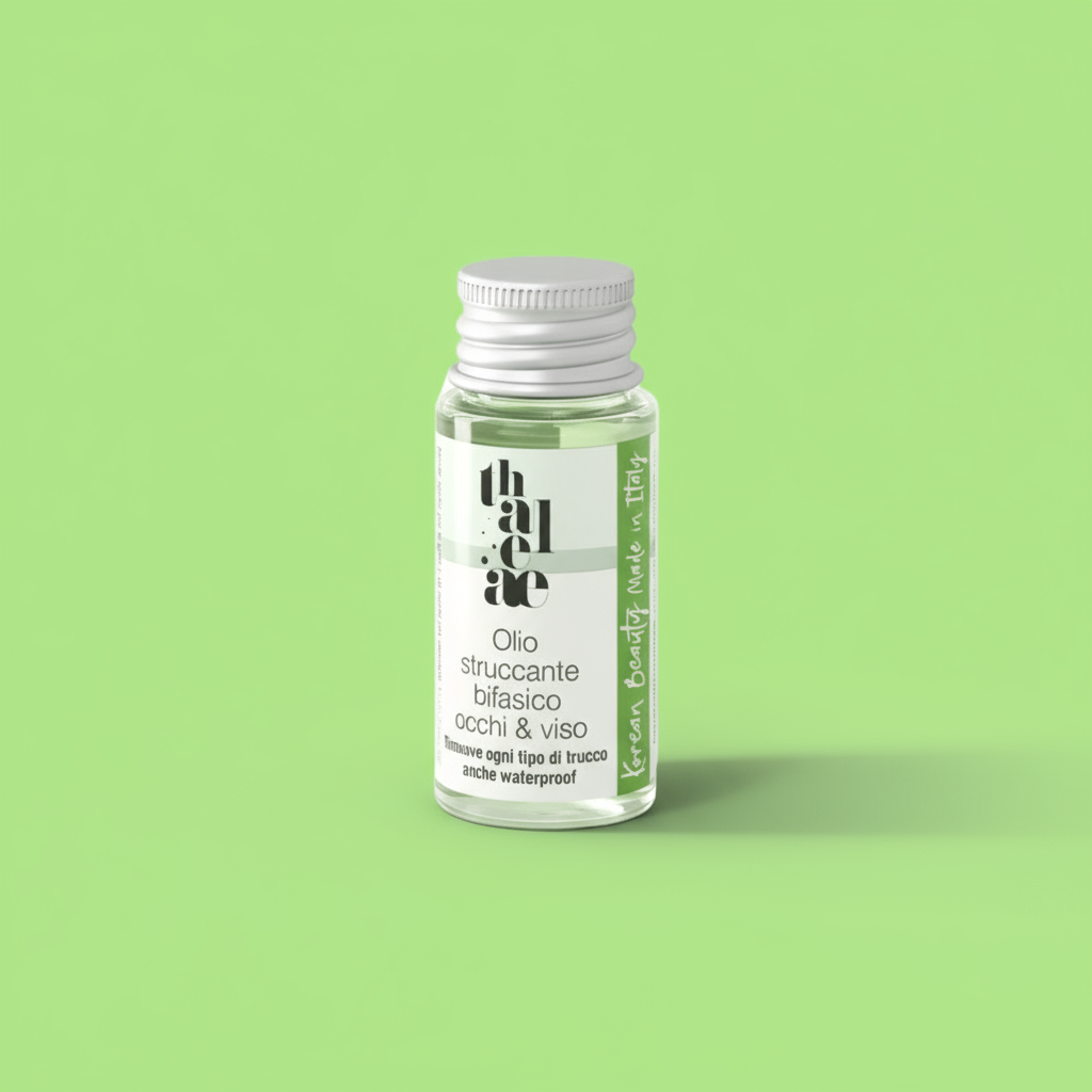 Olio struccante bifasico con maggiore tridimensionalità