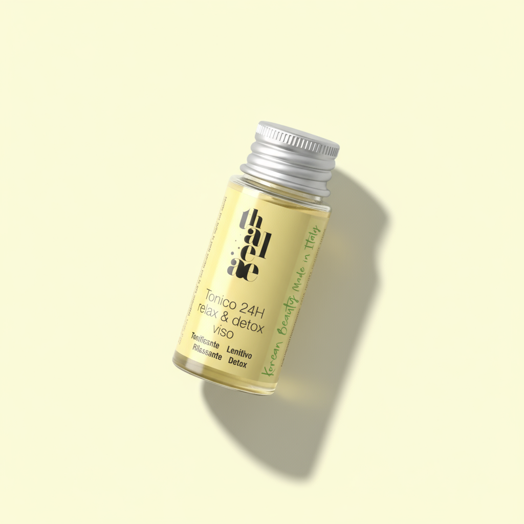 Tonico 24H Relax & Detox Viso - Mini Size con effetto 3D