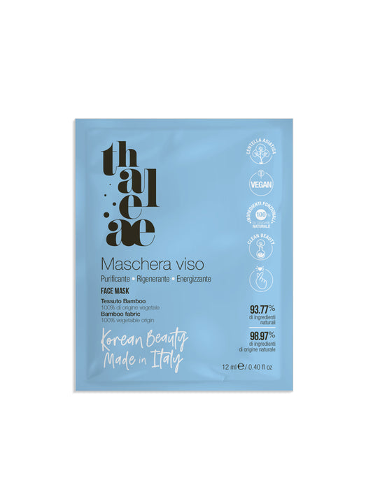 Maschera viso azzurra (Purificante-Rigenerante-Energizzante)